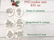 Load image into Gallery viewer, PYO Christmas cookie sets
