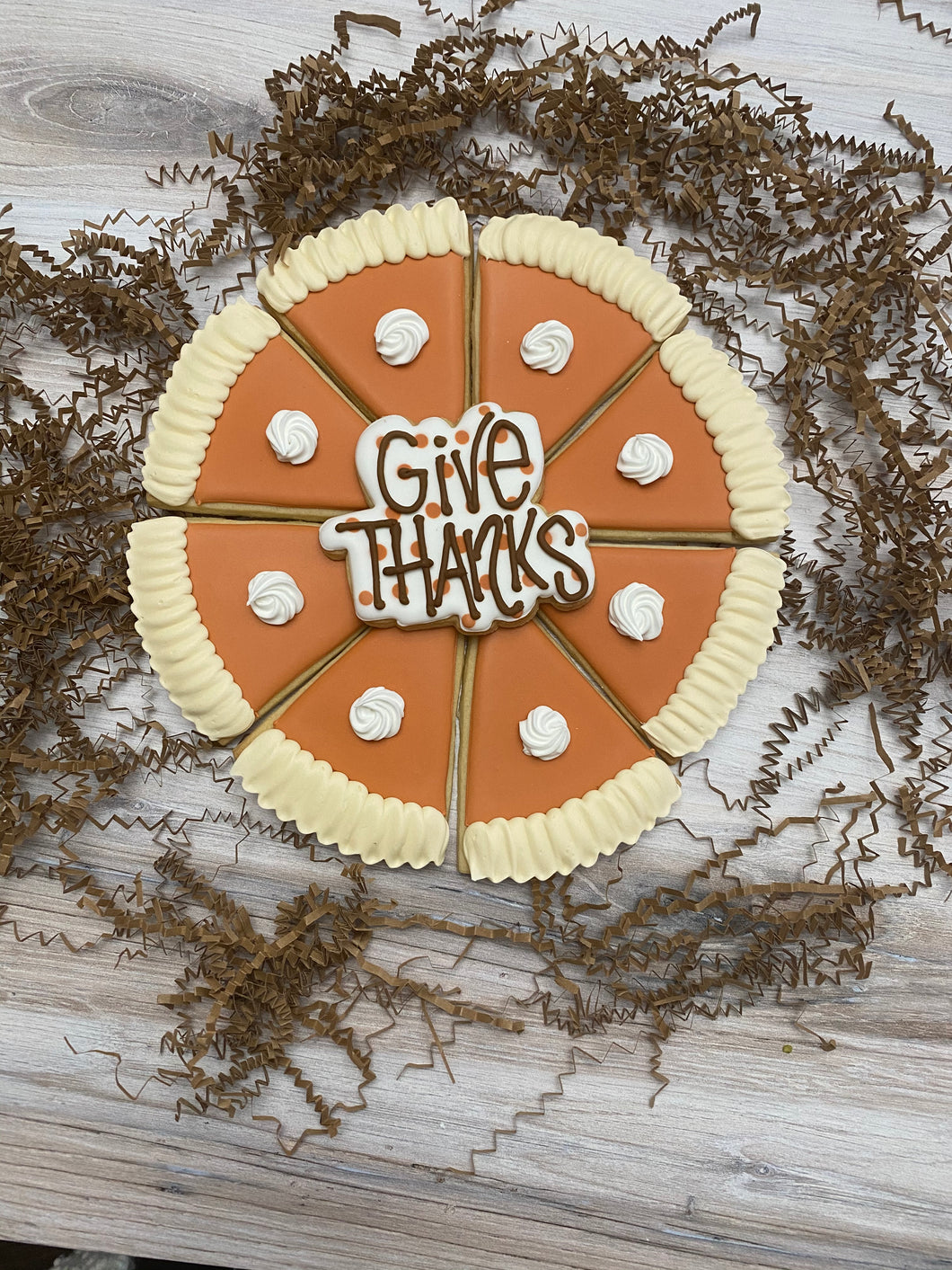 Give Thanks Cookie Pie