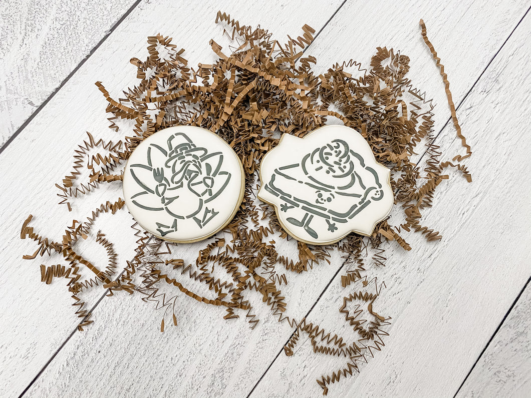 Fall Paint your own Cookies